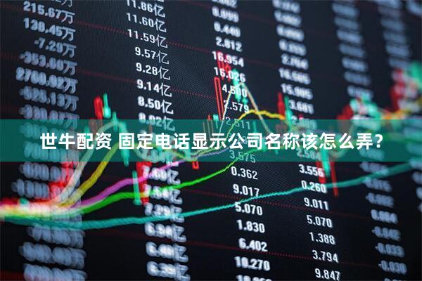 世牛配资 固定电话显示公司名称该怎么弄？