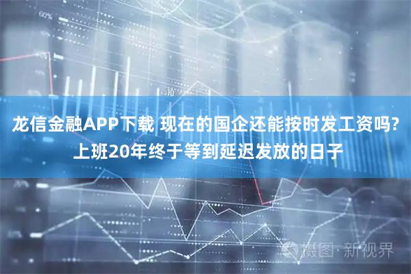 龙信金融APP下载 现在的国企还能按时发工资吗? 上班20年终于等到延迟发放的日子
